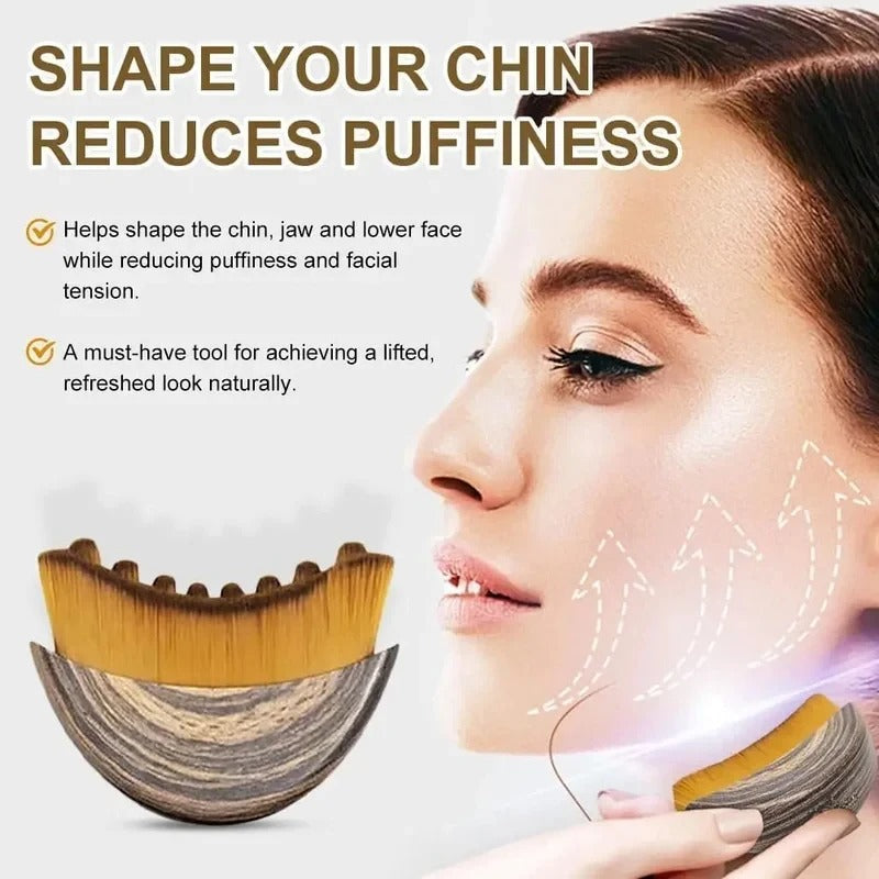 Face lifting and Lymphatic Contour Facial Brush
