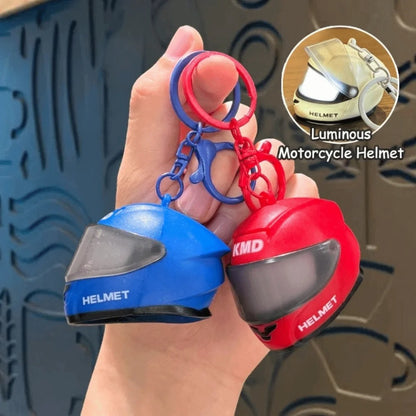 Helmet light keychain