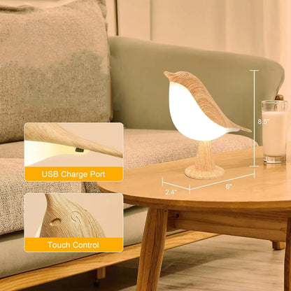 Rechargeable Little Bird Night Lamp