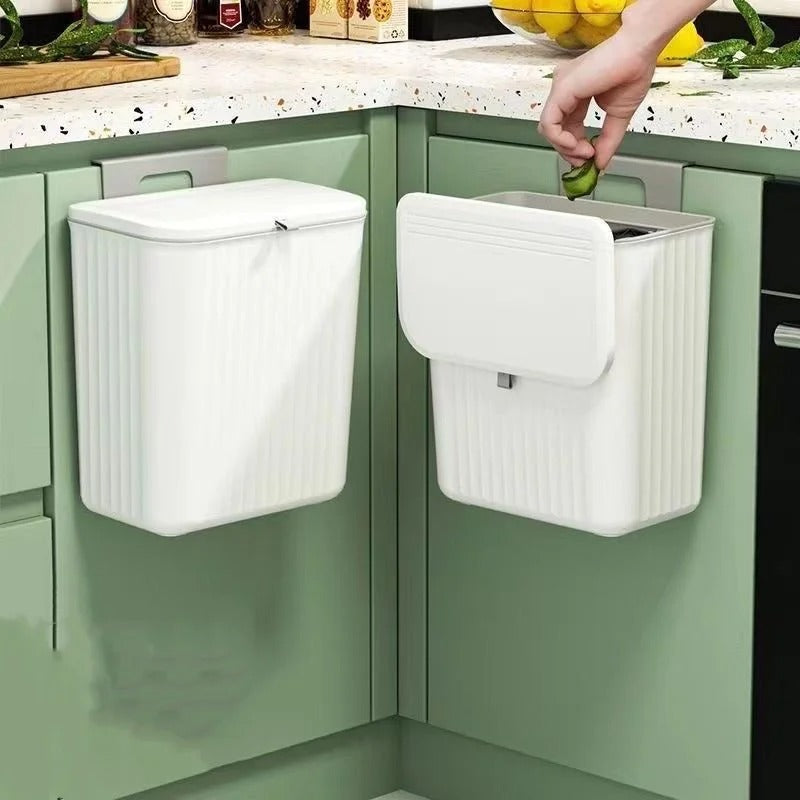 Wall Mounted Trash Can Kitchen Cabinet Storage