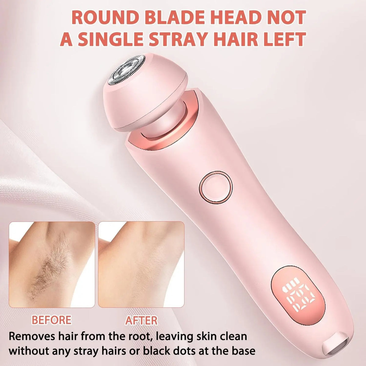 Electric shaver for women painless 2 in 1