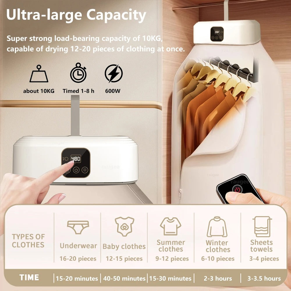 Portable clothes dryer