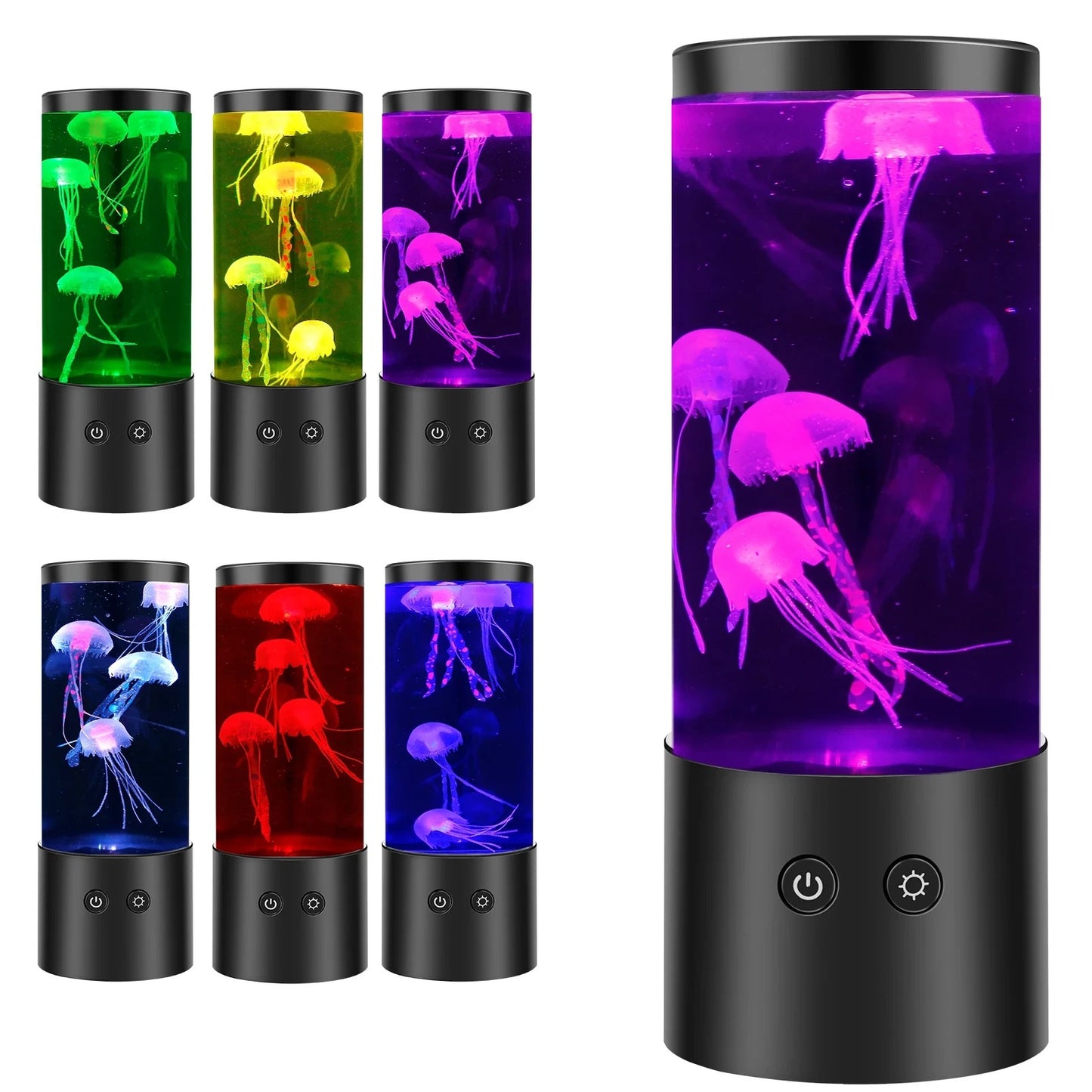 Jellyfish lamp LED night light