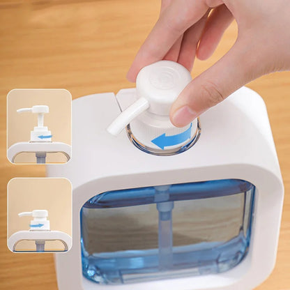 large capacity soap dispenser bottle, transparent visible plastic squeeze bottle, suitable for travel, kitchen, bathroom