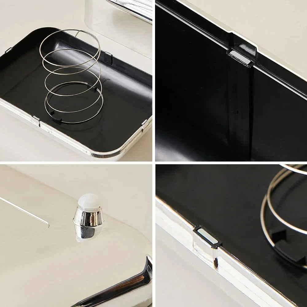 Luxury Gold Tissue Boxes Storage Napkin Holder