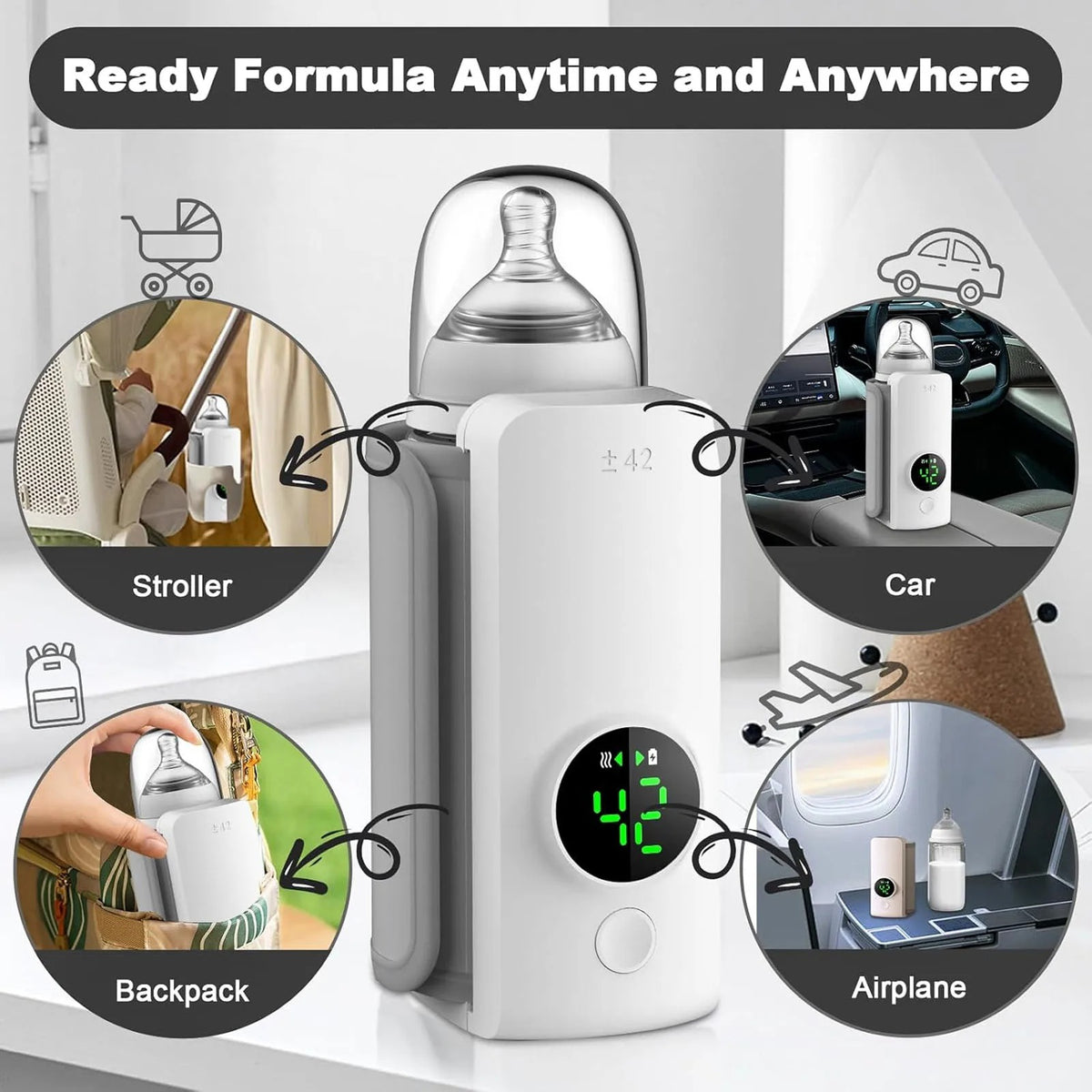 Rechargeable Feeder Warmer