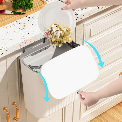 Wall Mounted Trash Can Kitchen Cabinet Storage