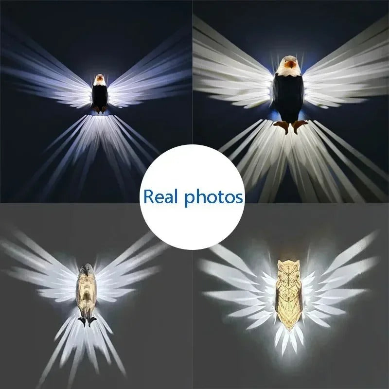 Eagle Wall Lamp Halloween Projector Modern lamp rechargeable