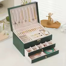 3 tier luxury jewellery box