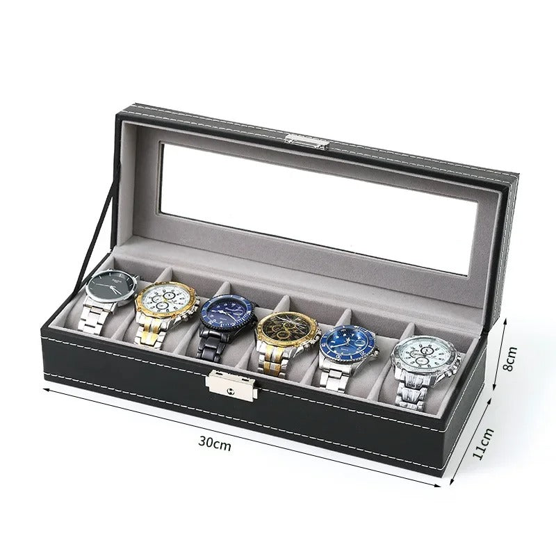 6 Portion Watch Box
