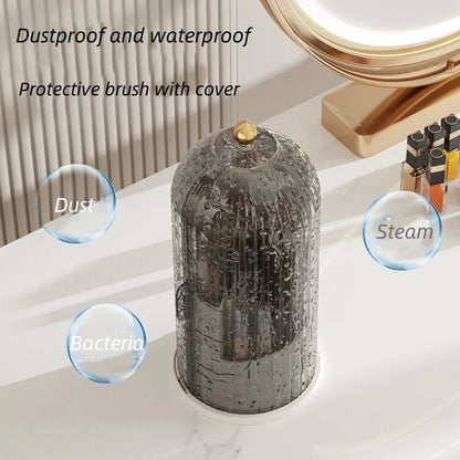 360 Rotating Makeup Brush Storage Box