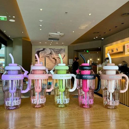 1200ML Detox Flask, Plastic Water Bottle