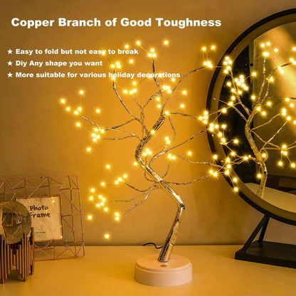 fairy sparkling tree led lamp