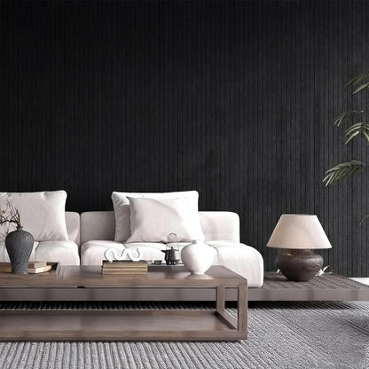 3D Matte Black Wall Panel Sheet per piece