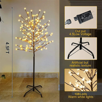 Cherry blossom floor lamp