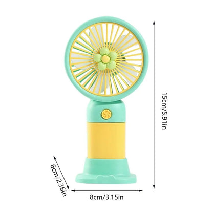 USB Mini Wind Energy Handheld Handy and Ultra-Quiet Fan High Quality Portable Student Office Cute Small Cooling Fans