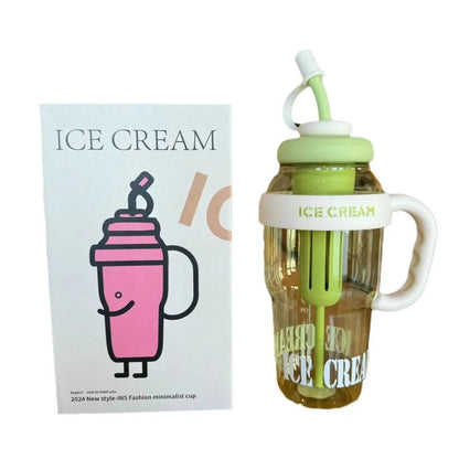 1200ML Detox Flask, Plastic Water Bottle
