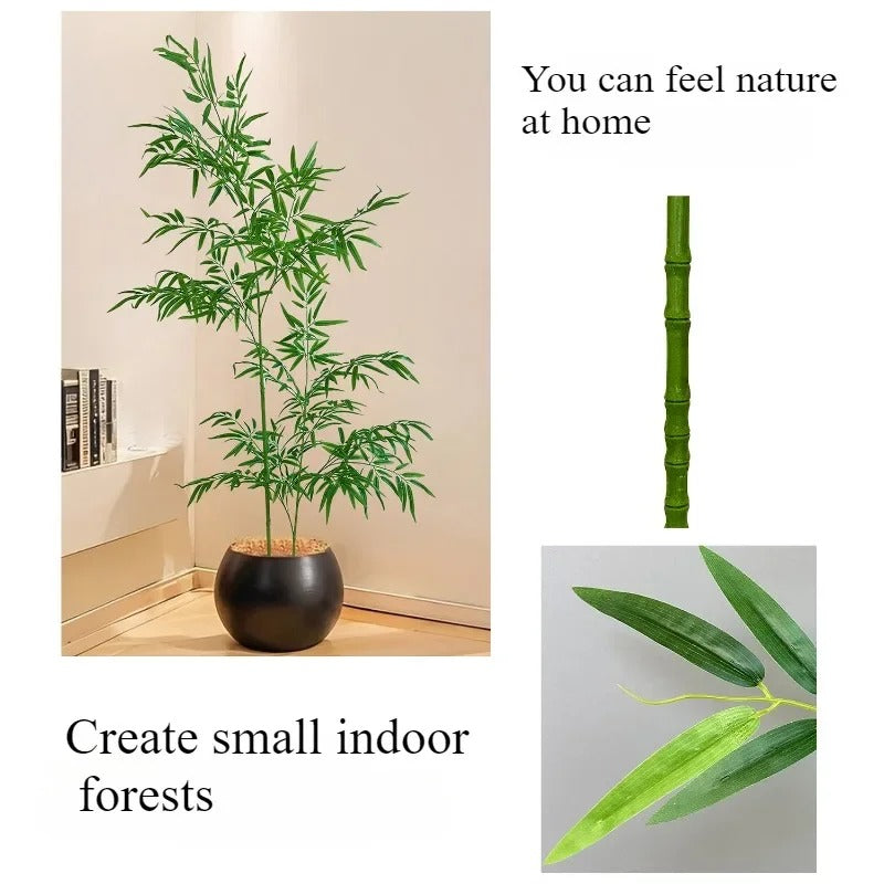 Artificial Bamboo Large Green Bamboo plant