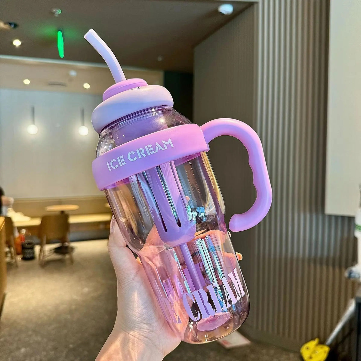 1200ML Detox Flask, Plastic Water Bottle