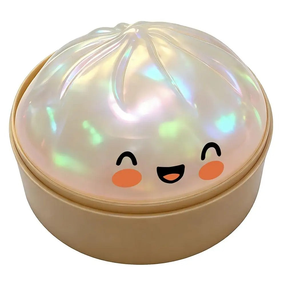 Cute Crystal Steam Bun Stress Ball, Slowly Rising, Squishy