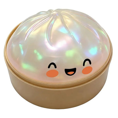 Cute Crystal Steam Bun Stress Ball, Slowly Rising, Squishy