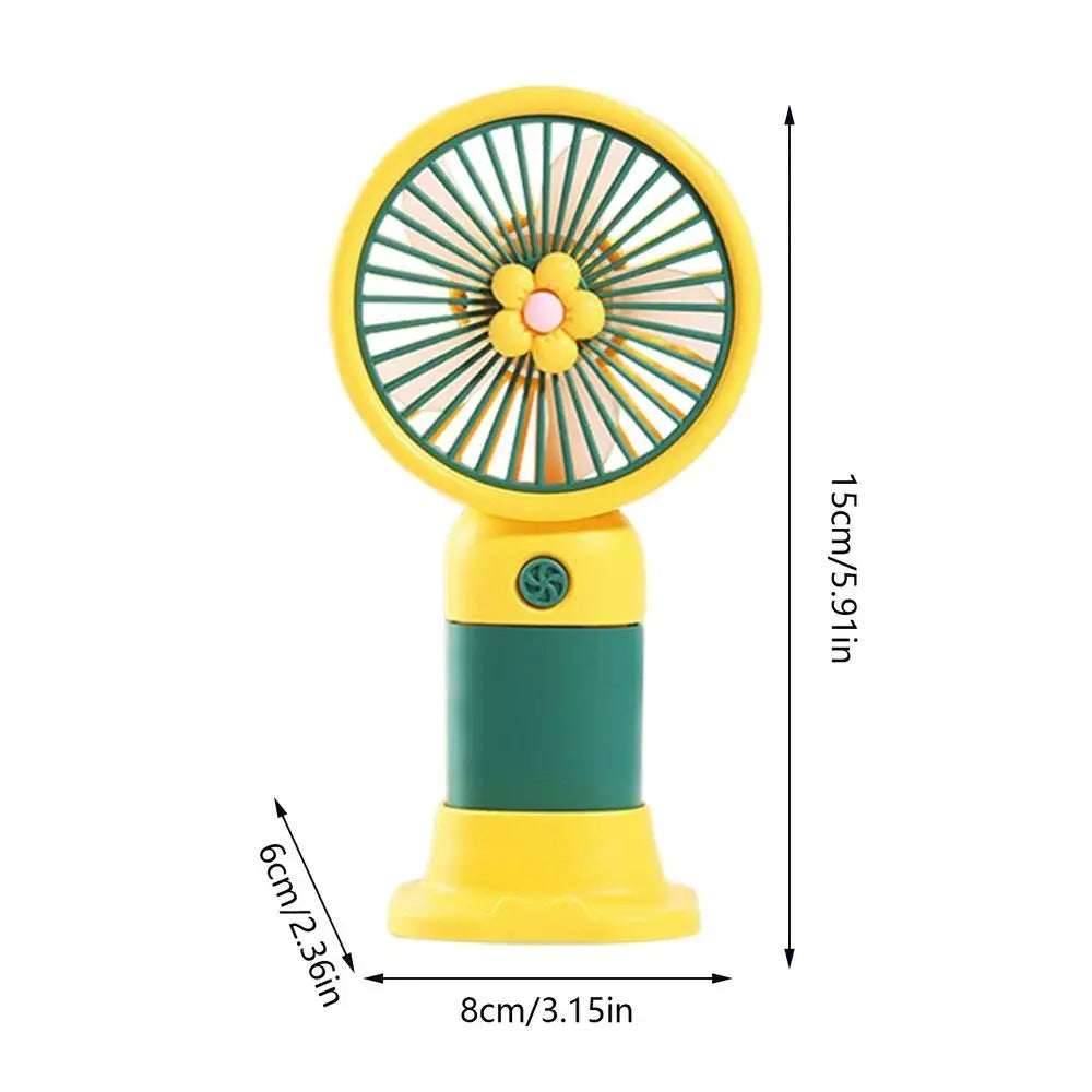 USB Mini Wind Energy Handheld Handy and Ultra-Quiet Fan High Quality Portable Student Office Cute Small Cooling Fans