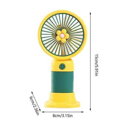 USB Mini Wind Energy Handheld Handy and Ultra-Quiet Fan High Quality Portable Student Office Cute Small Cooling Fans
