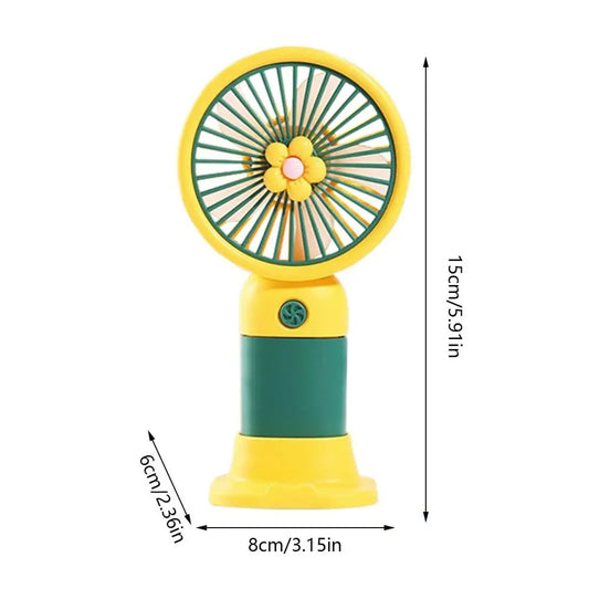 USB Mini Wind Energy Handheld Handy and Ultra-Quiet Fan High Quality Portable Student Office Cute Small Cooling Fans
