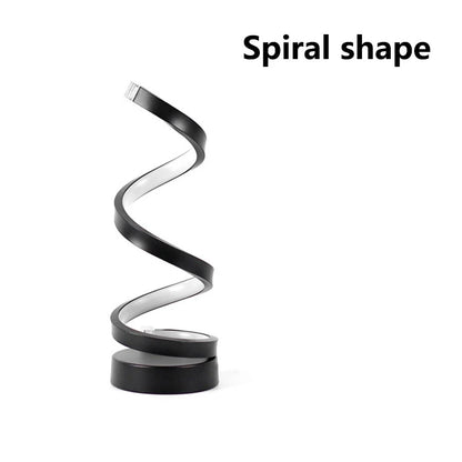 Led Spiral Table Lamp