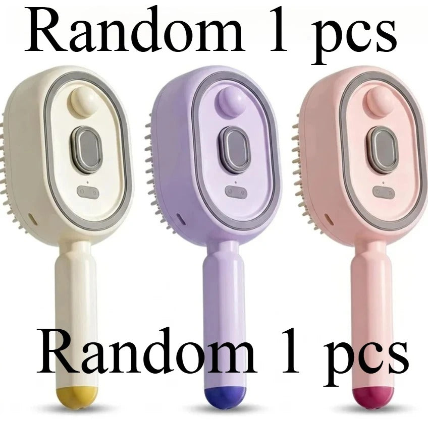 Multifunctional massage comb, electric spray air cushion scalp massager, self-cleaning essential oil hair care comb, gift for women
