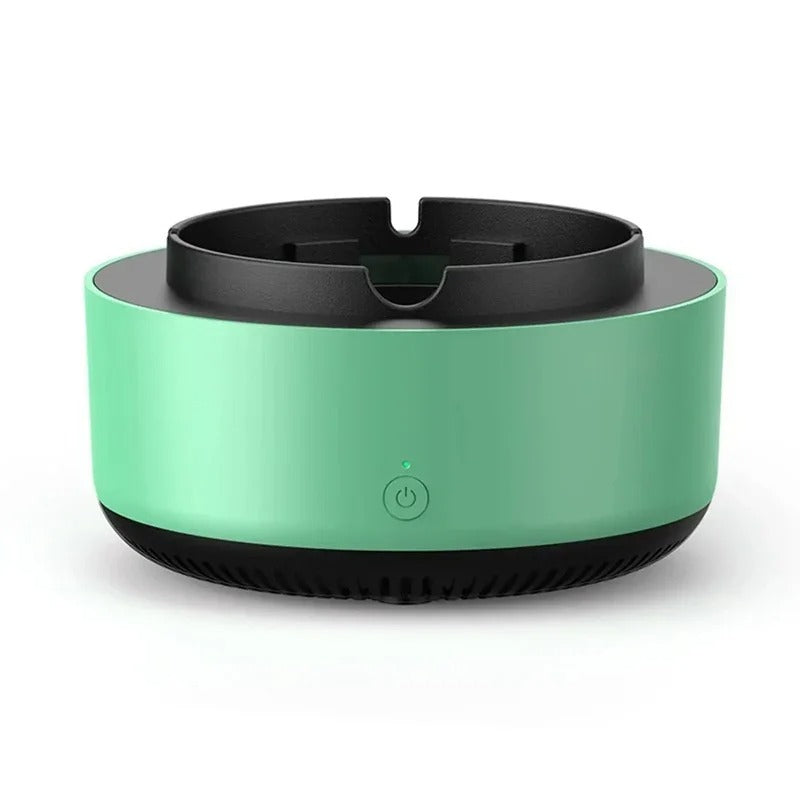 Portable smoke-free ashtray, air purifier
