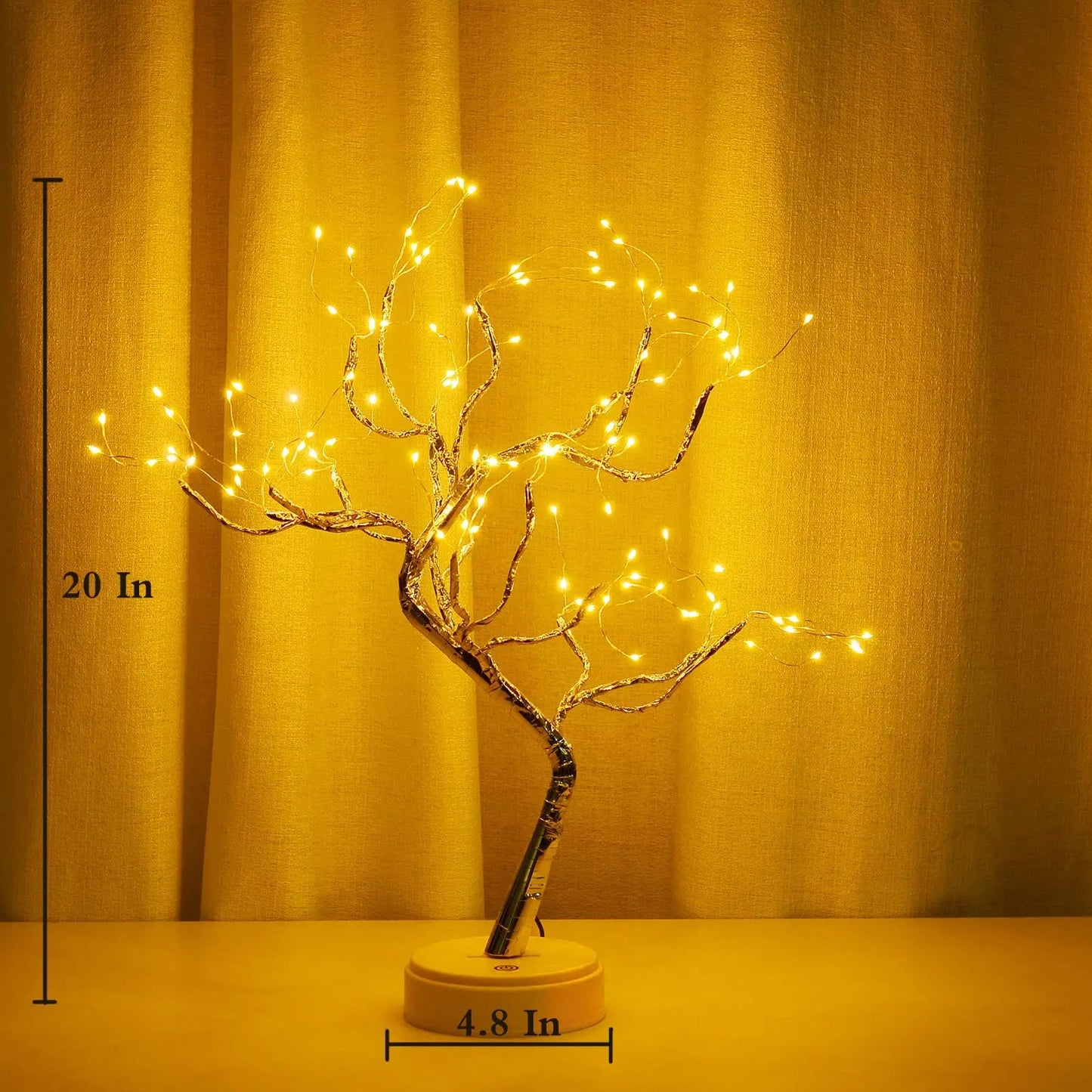 fairy sparkling tree led lamp