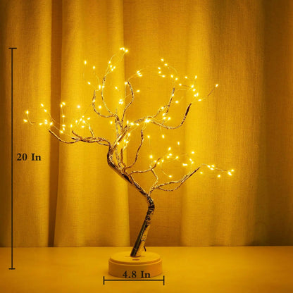 fairy sparkling tree led lamp
