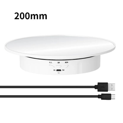 Usb operated Display 360° rotating show stand