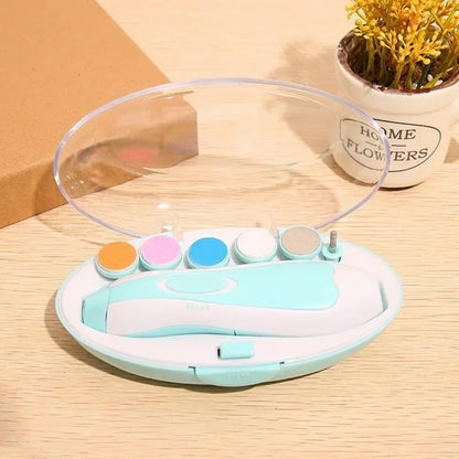 Electric anti-pinching nail grinder for newborns, baby nail cutter