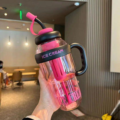 1200ML Detox Flask, Plastic Water Bottle