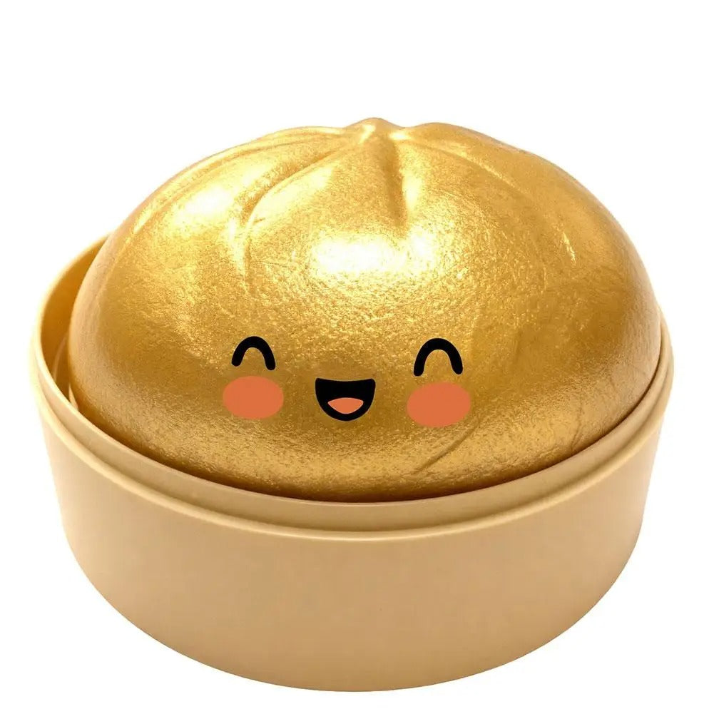 Cute Crystal Steam Bun Stress Ball, Slowly Rising, Squishy