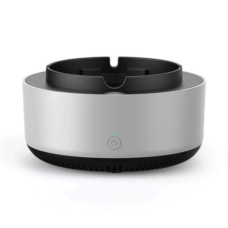 Portable smoke-free ashtray, air purifier