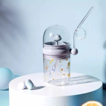 Water Bottles Children Whale Squirt Cup Dolphin Goldfish Prevent Falling Bottle Drinking Utensils Kitchen Dining Bar Home