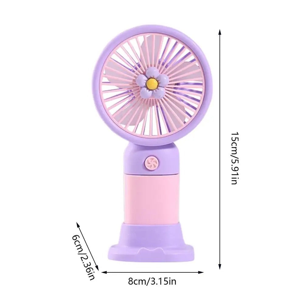 USB Mini Wind Energy Handheld Handy and Ultra-Quiet Fan High Quality Portable Student Office Cute Small Cooling Fans