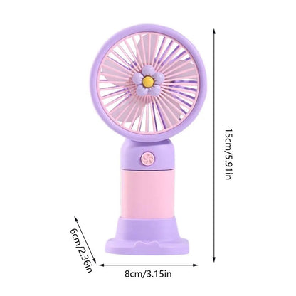 USB Mini Wind Energy Handheld Handy and Ultra-Quiet Fan High Quality Portable Student Office Cute Small Cooling Fans