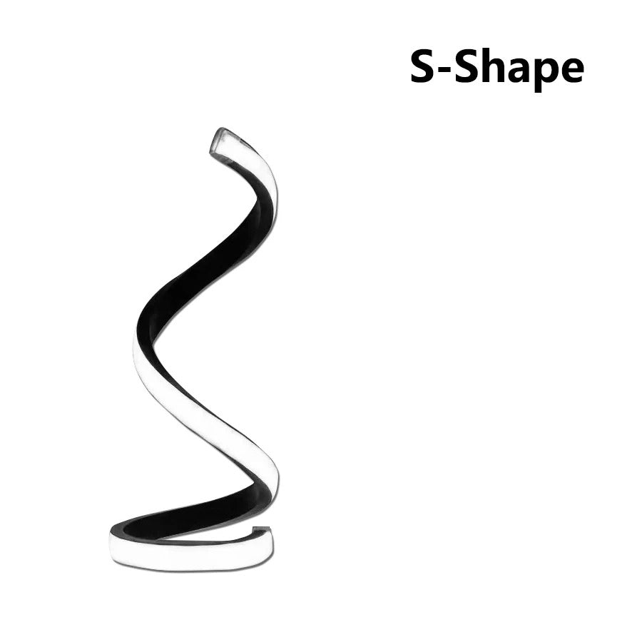Led Spiral Table Lamp