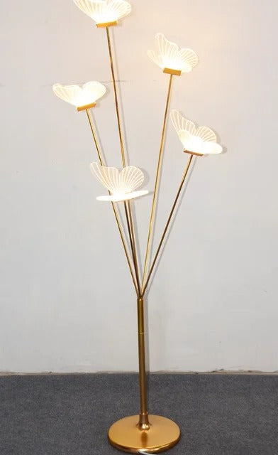 Butterfly floor lamp